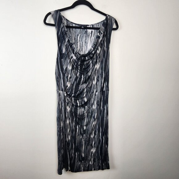 Banana Republic sz XL women silk blend sleeveless dress cowl neck - Picture 1 of 10